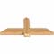 Ekena Millwork Eugene Smooth Timber Gable Bracket, Western Red Cedar, 48"W x 20"H x 3 1/2"D x 5 1/2"F, 10/12 Pitch GBW048X20X0406EUG00SWR - alternate 2